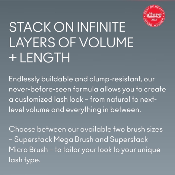 M•A•CSTACK Mascara | Superstack Mega Brush | Mac Cosmetics | Brand New - Picture 2 of 9